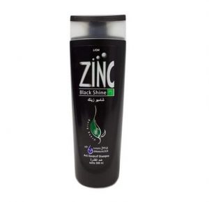 شامپو زینک zinc مدل Black Shine